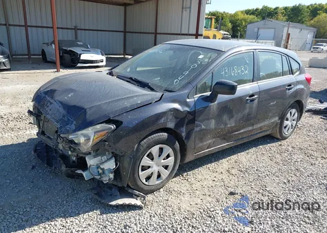 2015 Subaru Impreza 2.0I z USA, uszkodzony, nr VIN JF1GPAA62F8301940